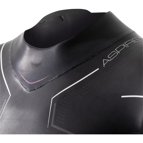 2024 Zone3 Womens Aspire Back Zip Swim  Wetsuit WS22WASP101 - Black / Purple